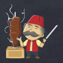 Kebab kuchař