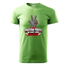 Řezník počítám prsty na konci směny