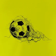 Fotbalový míč - kresba tužkou