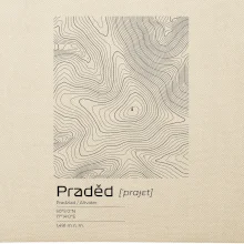 Praděd - vrstevnice v obdélníku