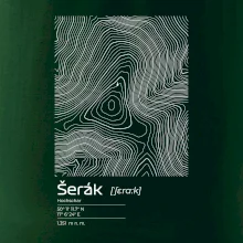 Šerák - vrstevnice v obdélníku