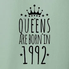 Queens are born in 1992