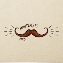 Moustache party