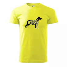 Cane corso nápis v těle