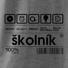 Čárový kód - Školník