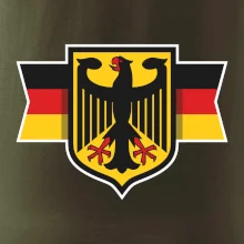 Německá orlice a vlajka