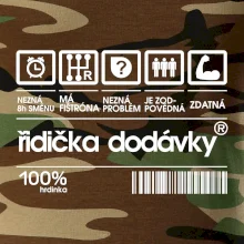 Čárový kód - řidička dodávky