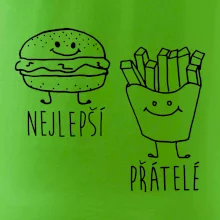 Nejlepší přátelé - Hamburger a hranolky