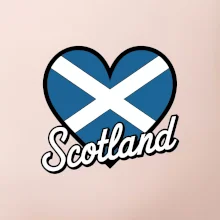 Scotland Srdce s vlajkou