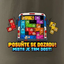 Posuňte se dozadu místa je tam dost