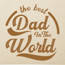 The best dad in the world - psaci