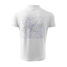 Praha - Mapa s vodními toky Praha - Mapa s vodními toky