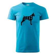 Boxer nápis v těle Boxer nápis v těle