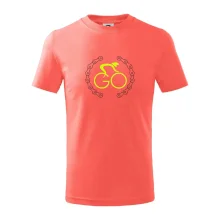GO cyklista (fluo potisk)