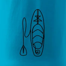 Paddleboard jedním tahem