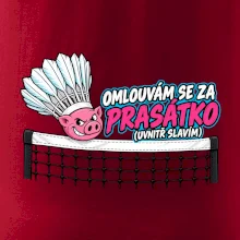 Badminton omluva za prasátko