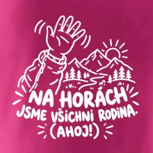 Na horách jsme všichni rodina Ahoj
