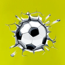 Fotbalový míč v triku