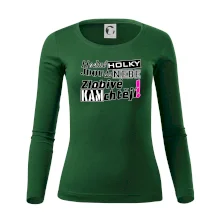 Hodné holky jdou do nebe, zlobivé kam chtějí!