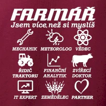 Symboly farmář - Traktorista a partner