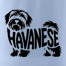 Havanese nápis v těle