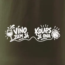 Víno jsem já a kolaps je ona