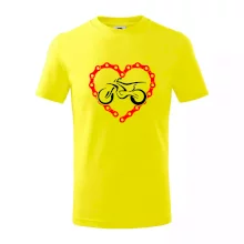 Moto srdce řetěz - enduro