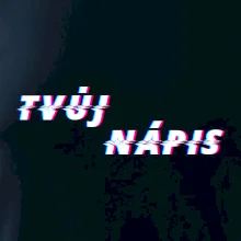 Glitch font - tvůj nápis