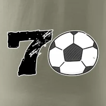 Fotbal kulaté narozeniny 70
