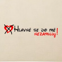 Hlavně se do mě nezamiluj Hlavně se do mě nezamiluj