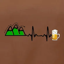 EKG z hor na pivo
