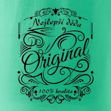 Vintage nejlepší deda 100% kvalita