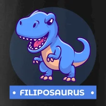 Dinosauří jména - modrý dinosaurus