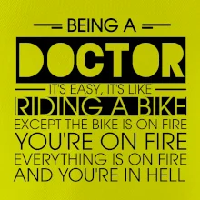 Being a doctor - bike