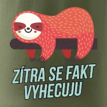 Zítra se fakt vyhecuju