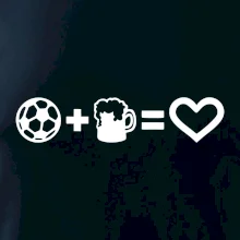 Míč, pivo, srdce Míč, pivo, srdce