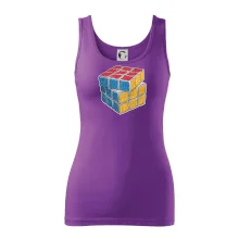 Rubikova kostka kreslená