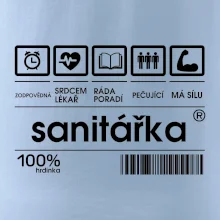 Čárový kód sanitářka