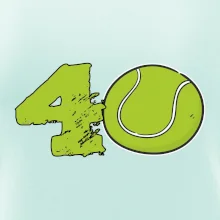 Tenis kulaté narozeniny 40