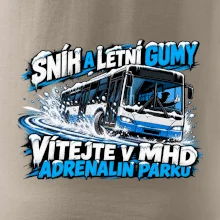 Sníh a letní gumy MHD adrenalin park