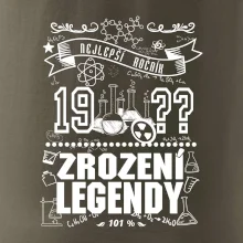 Zrození legendy pro chemika
