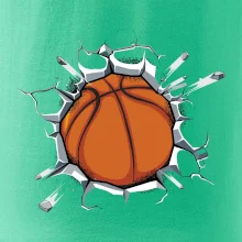 Basketbal míč v triku