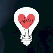 Love žárovka rozum