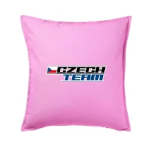 Czech team s vlajkou - Mistrovství světa v ledním hokeji 2025