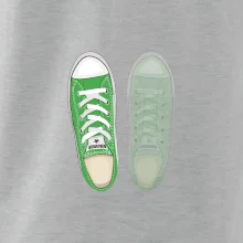 Párové boty - zelené