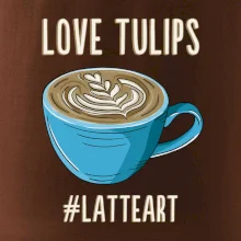 Love tulips - latteart (Radek Pilař ART)