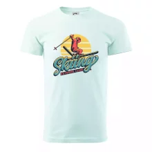 Skiing winter extreme cup