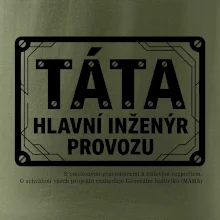 Táta hlavní inženýr provozu