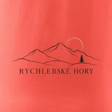 Rychlebské hory minimalistický motiv na výlet
