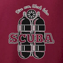Dive now work later - Scuba